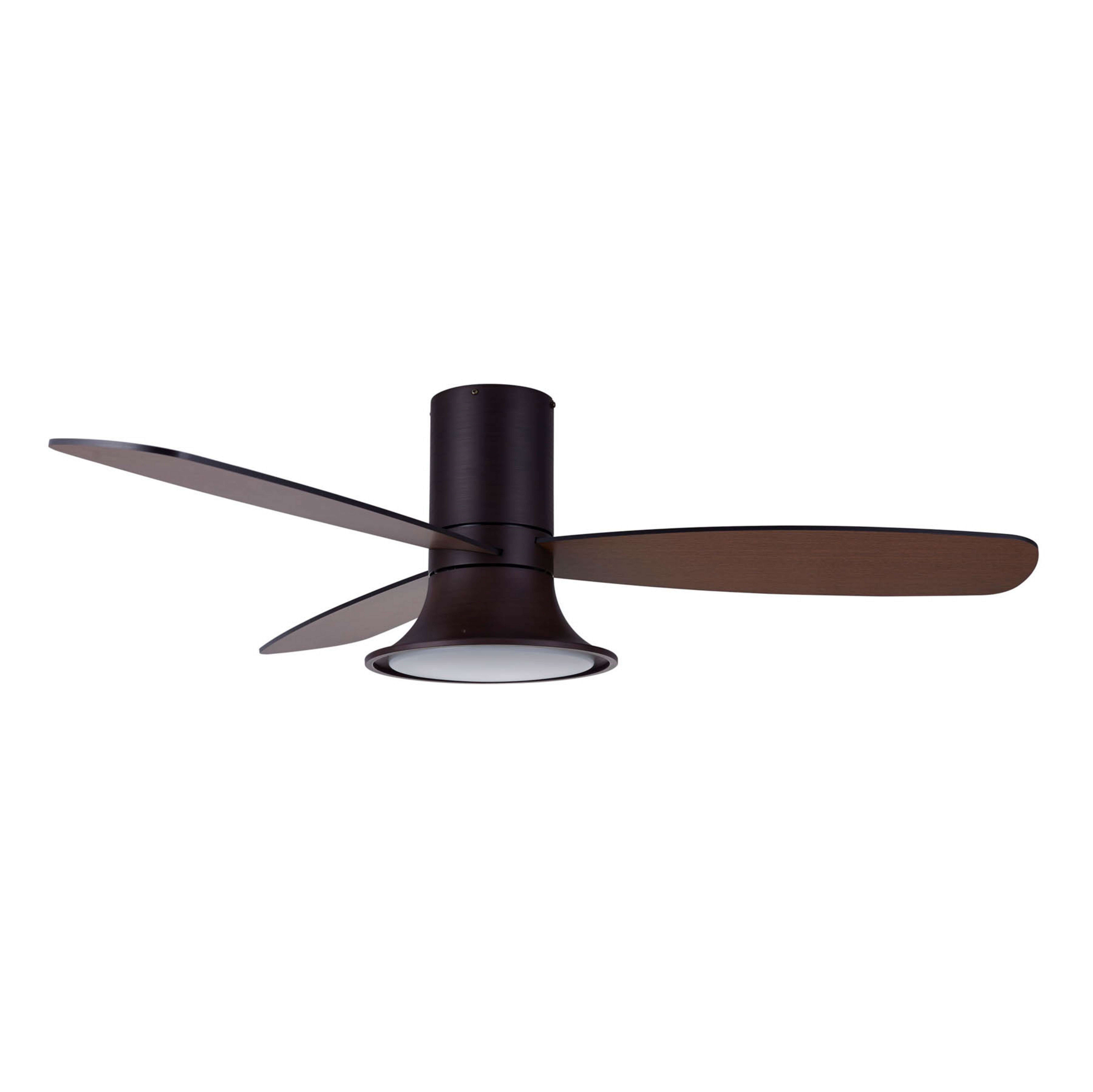 Flusso Deckenventilator mit Licht bronzefarben leise Beacon