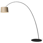 Foscarini Twiggy Wood MyLight LED-Bogenstehleuchte
