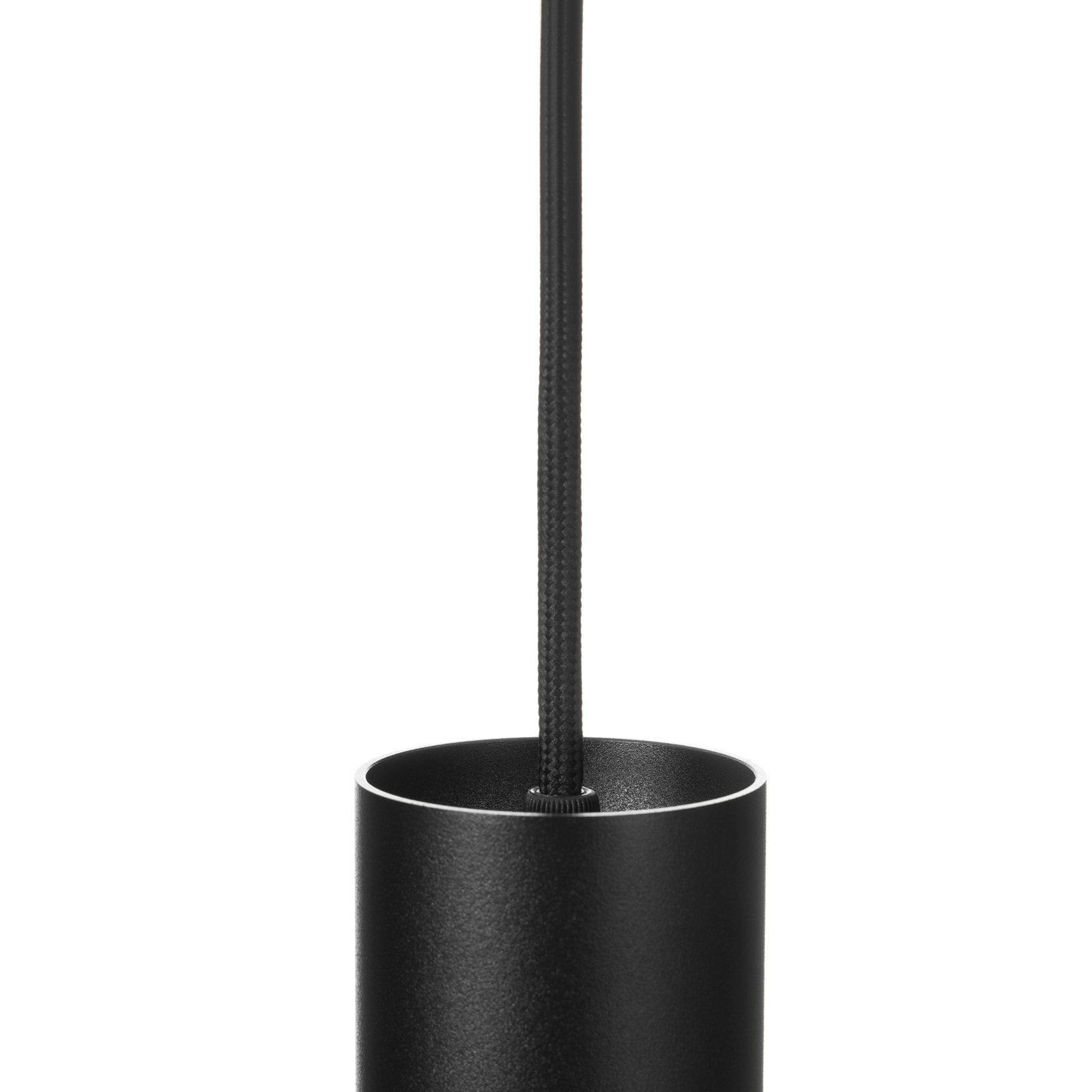 Arcchio Ejona colgante LED negro 6/40cm