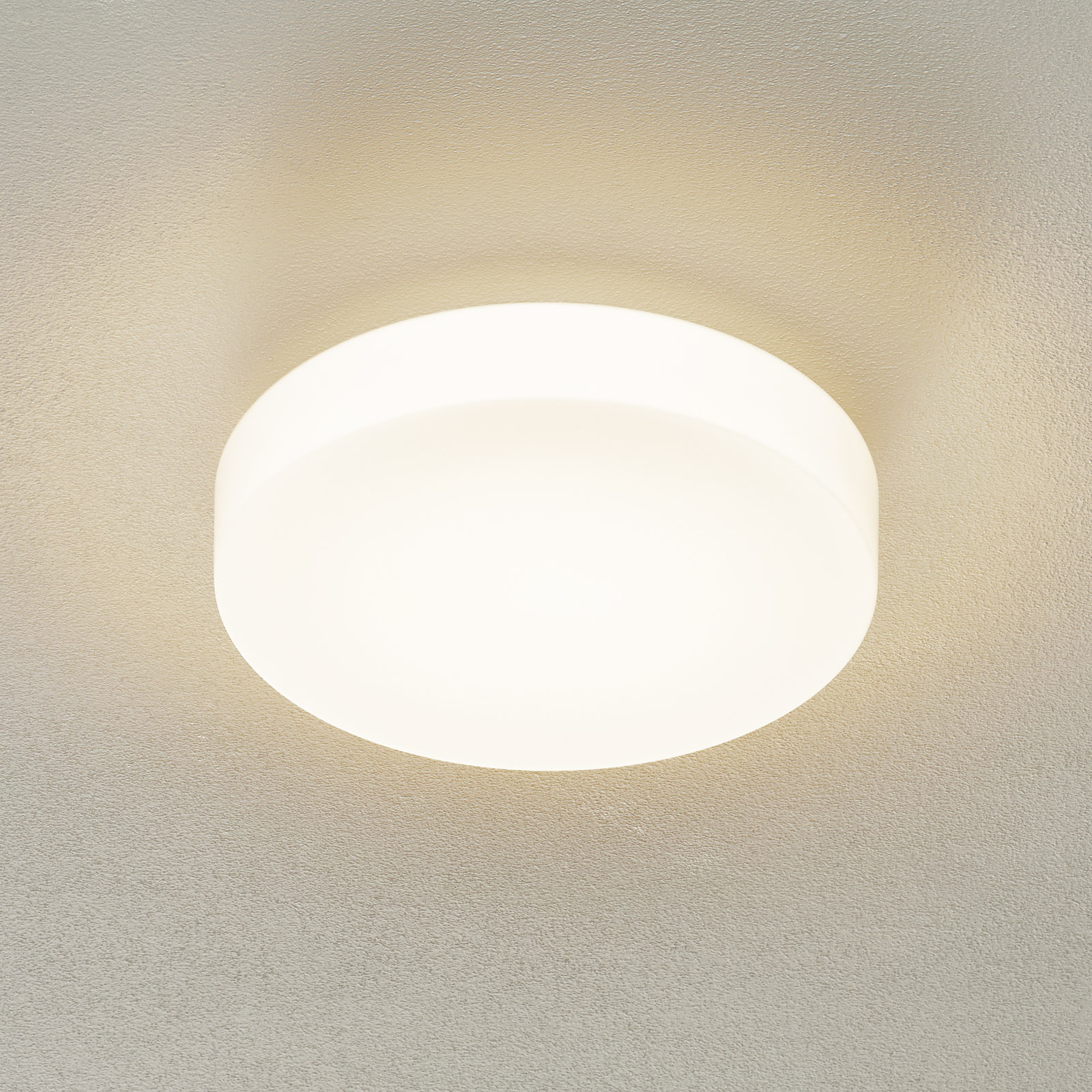 BEGA 34287 lampa sufitowa LED biała DALI Ø 34 cm