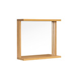 Base fali tükör, világos tölgy, magasság 50 cm – Hübsch