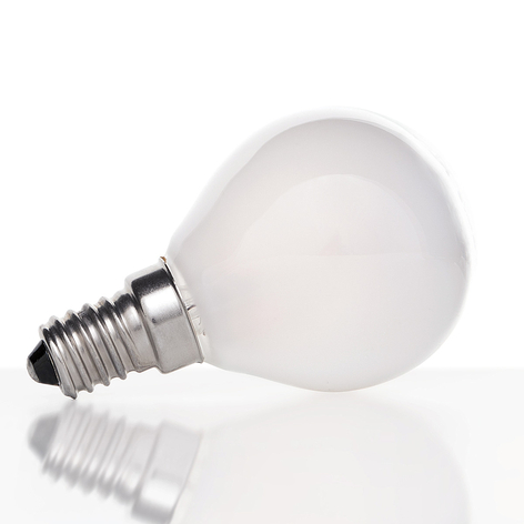 E14 4W 827 lampadina LED a goccia, interno opaco