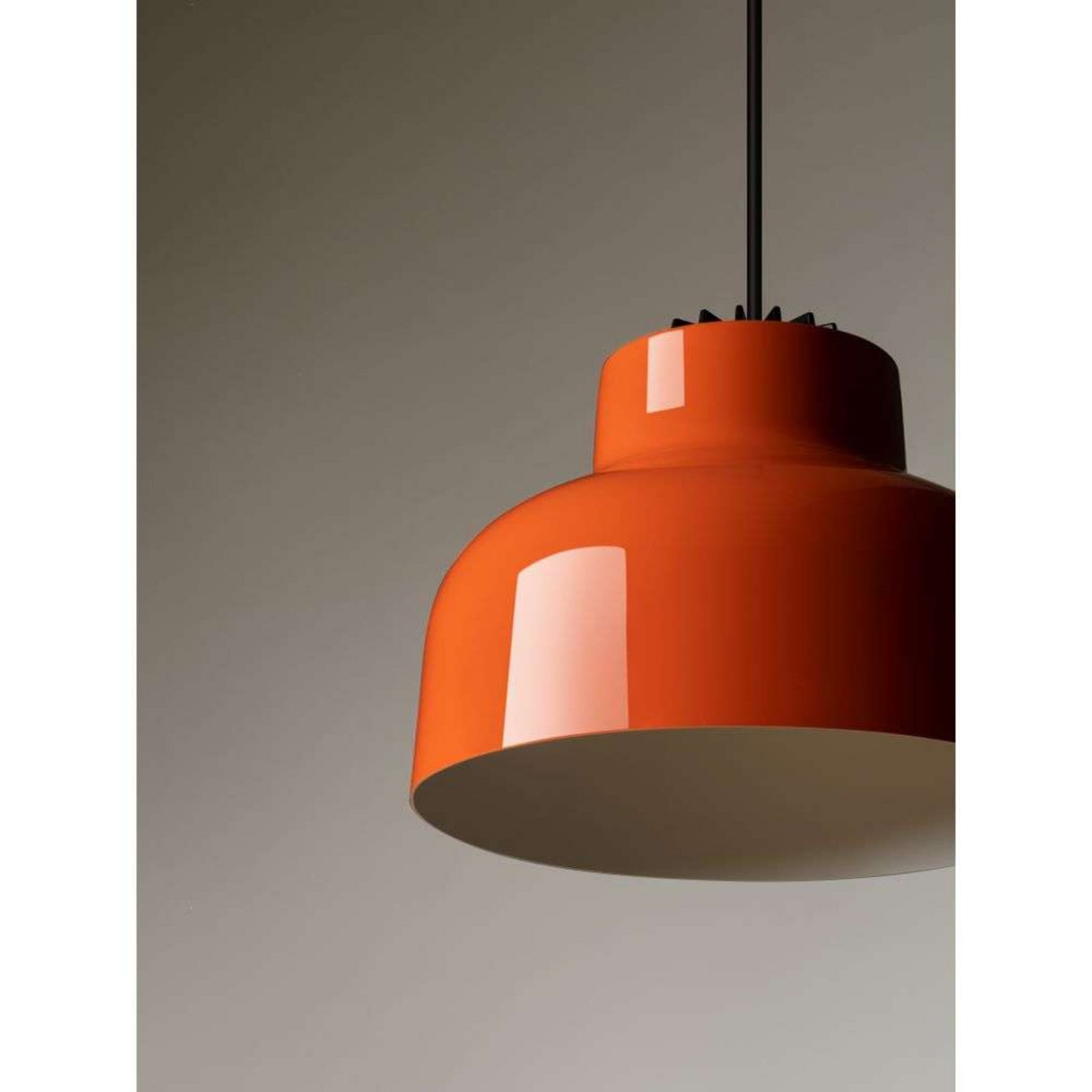 M64 Pendelleuchte Dim. Glossy Reddish Orange Santa & Cole - Wohnzimmer - Aluminium