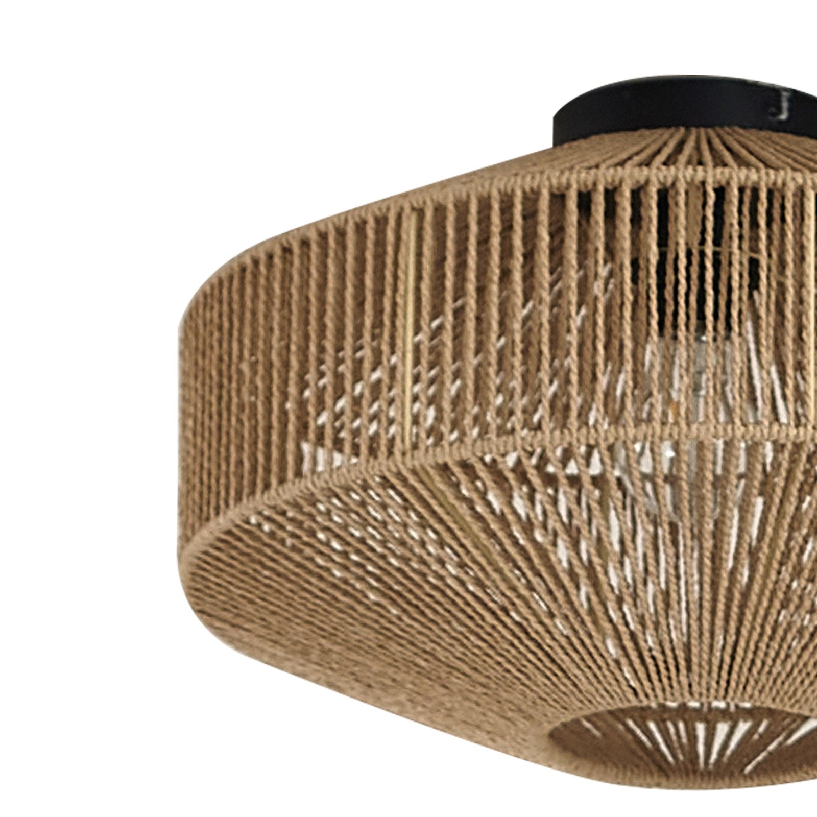 Sorino Stropné Lampa Ø40 Drevo - Lindby