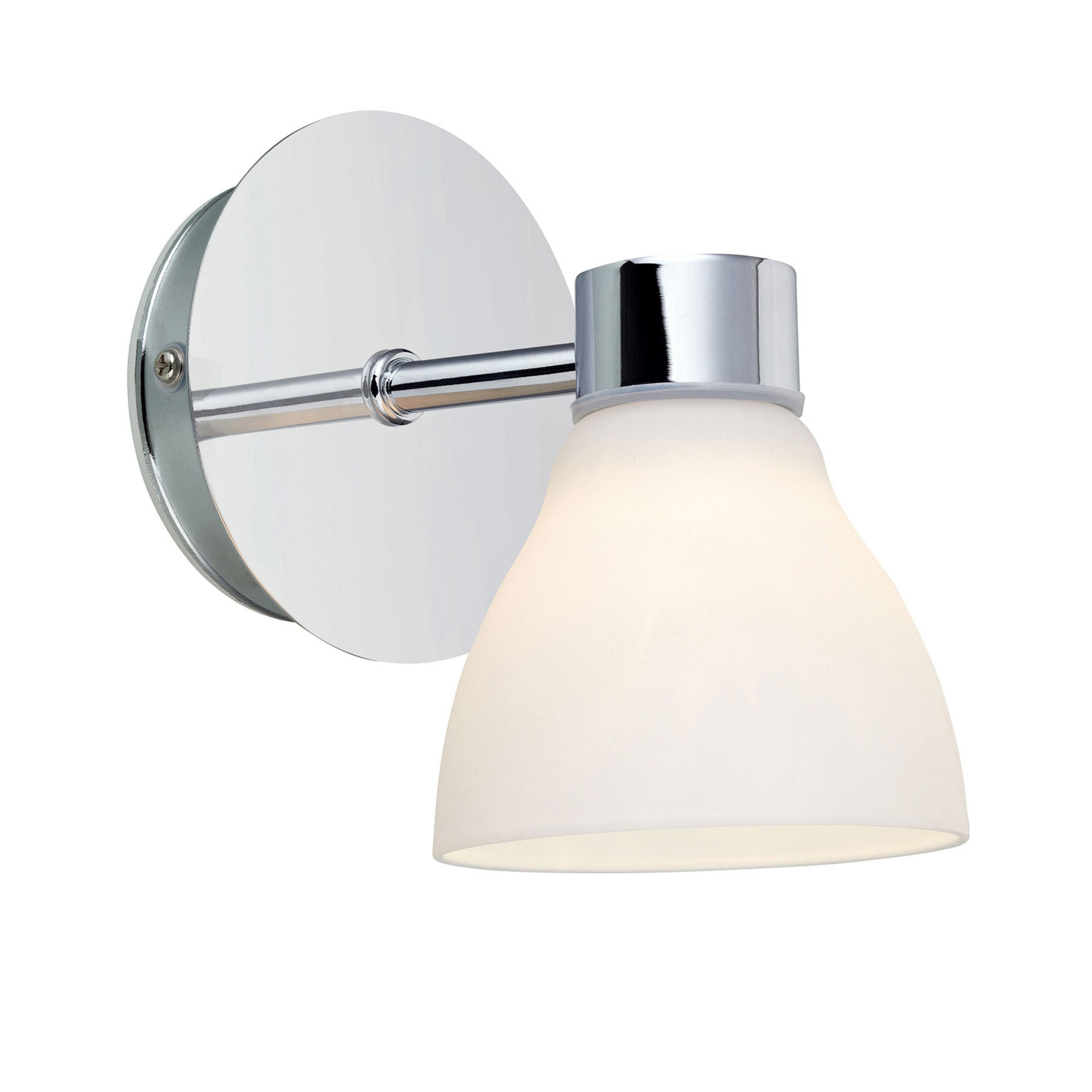 Cassis Væglampe IP44 Krom/Opal - Markslöjd