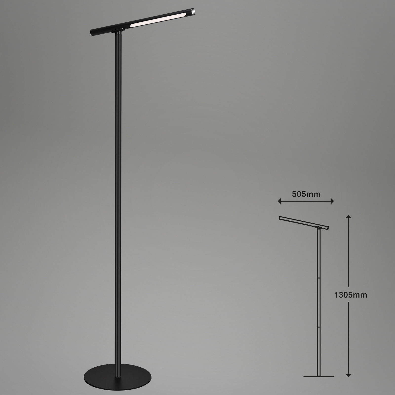 LED-Stehlampe Everywhere, Akku