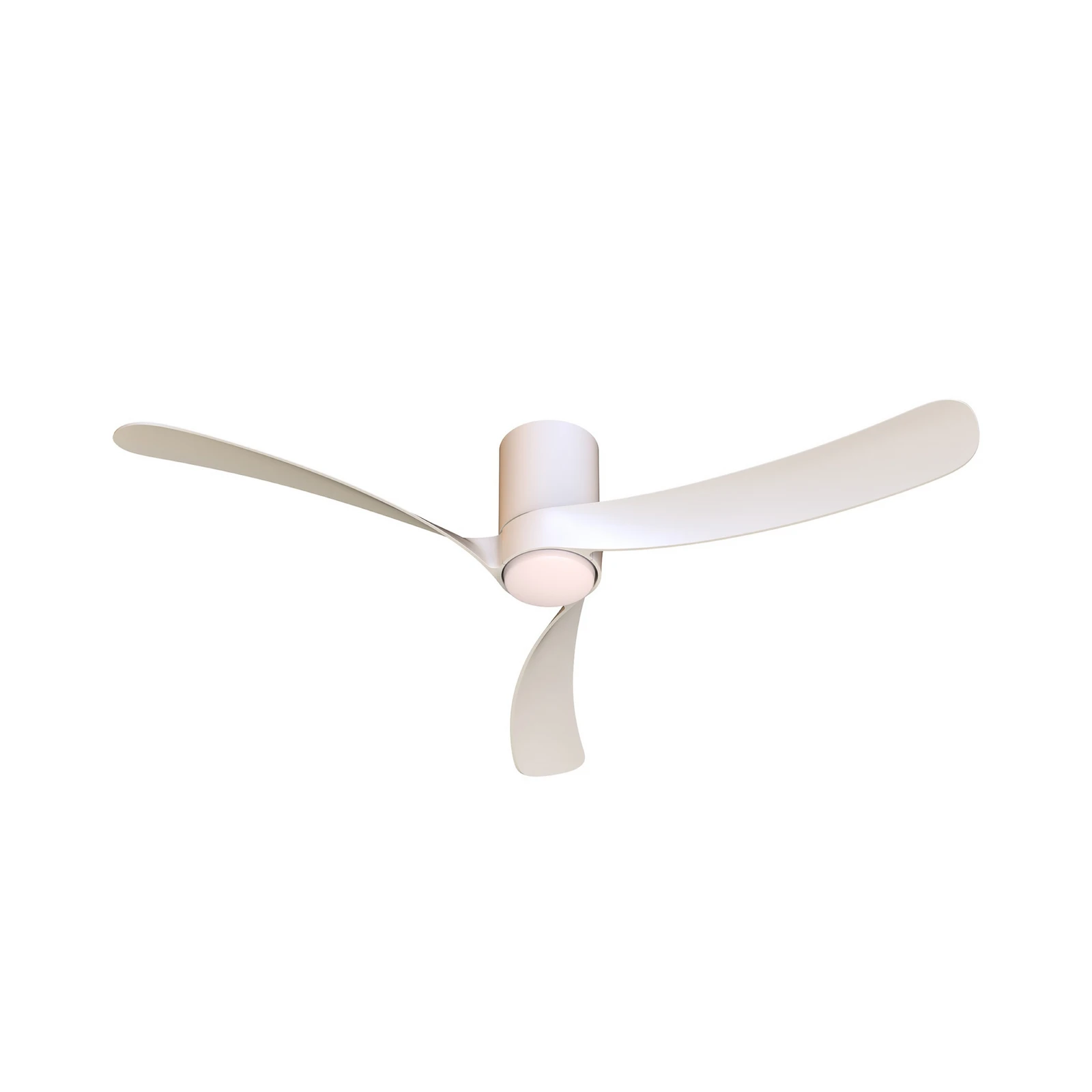 LED-Deckenventilator Nemo II L, weiß, DC, leise, CCT, 132 cm