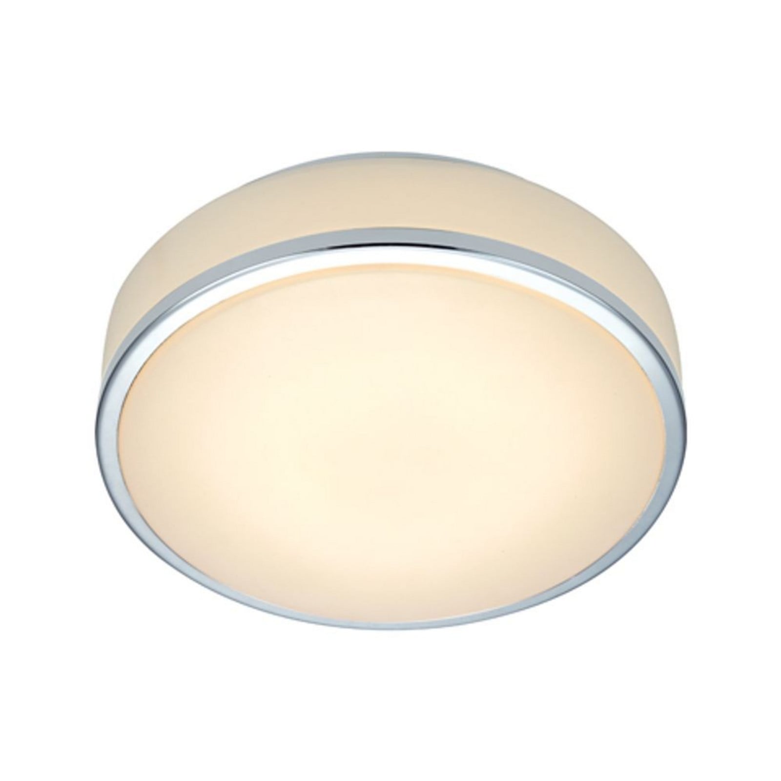 Global Plafond H22 White/Chrome Marksl&ouml;jd - Metall
