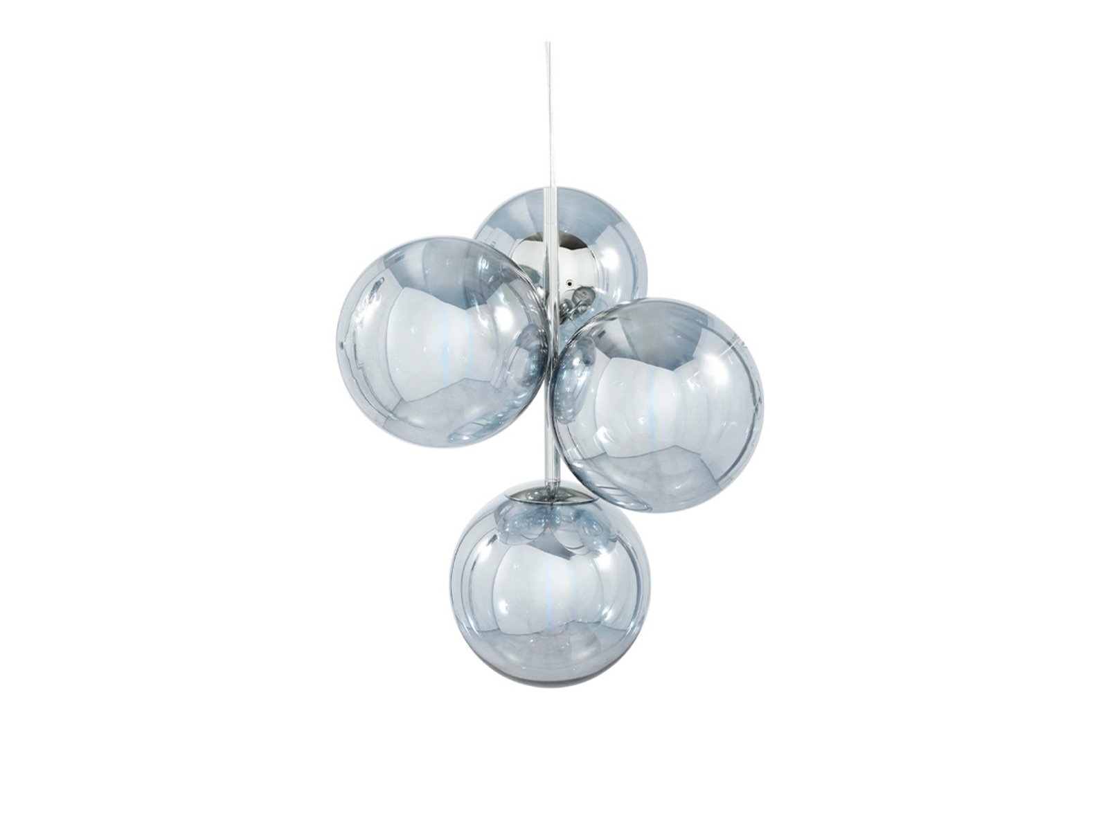 Globe Chandelier Mini Silver - Tom Dixon