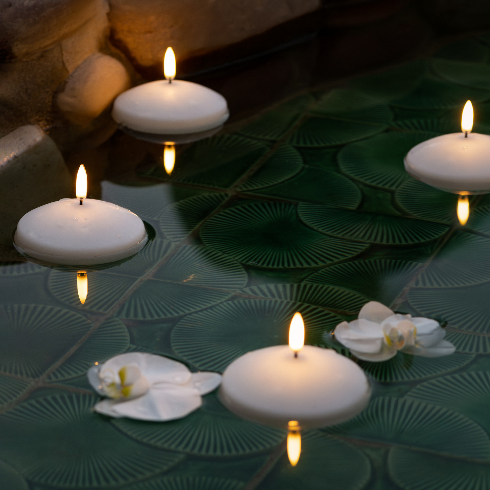 FLOATING Utomhus LED-flytande ljus, vitt - Uyuni Lighting