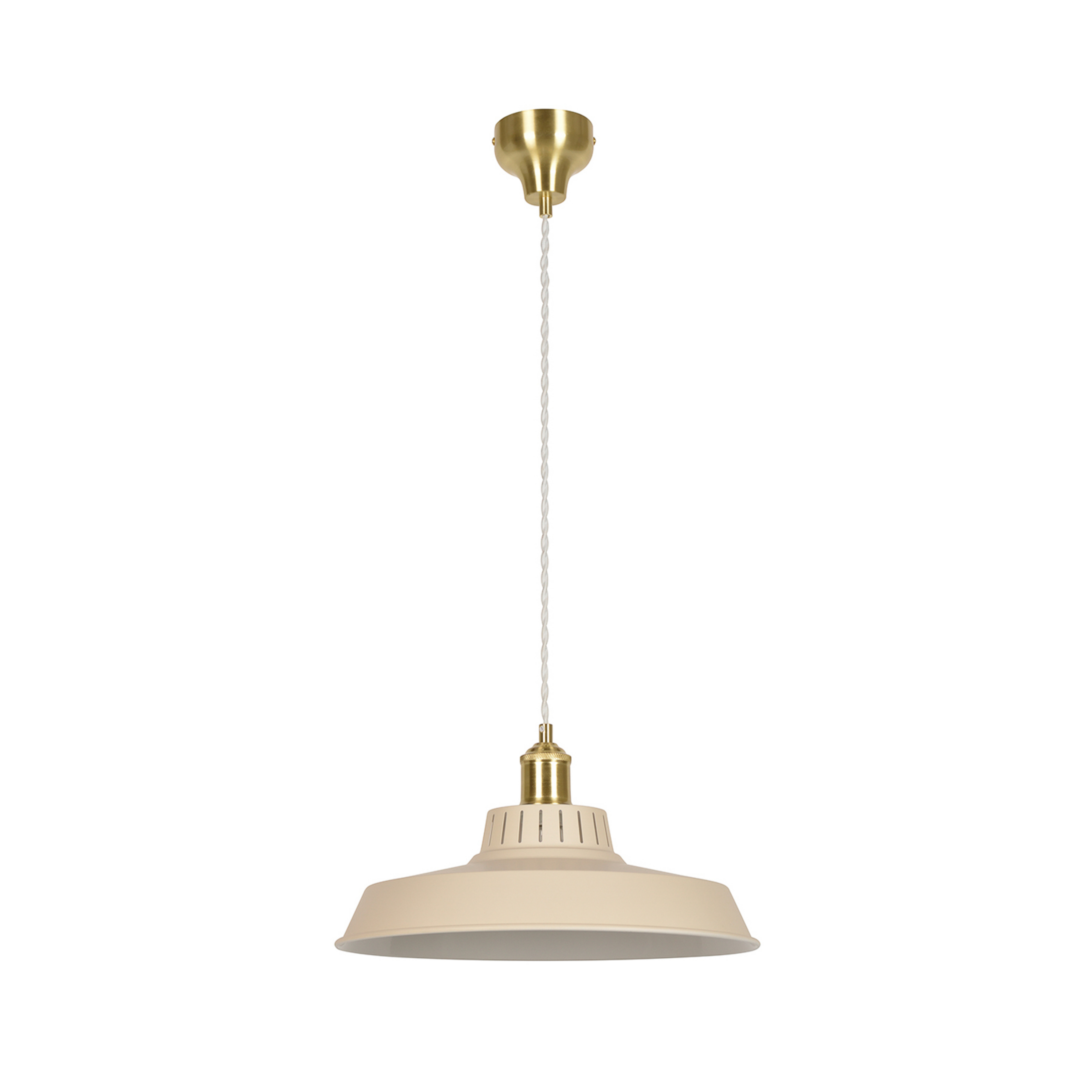 Suspension Thelma couleur ivoire Ø 38 cm - COREP SAS