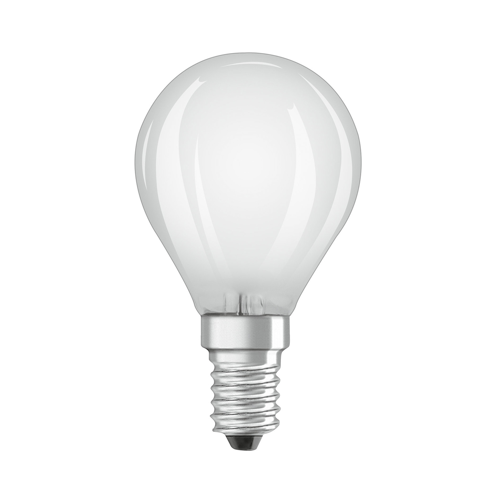 OSRAM golf ball LED bulb E14 6.5 W 840 matt